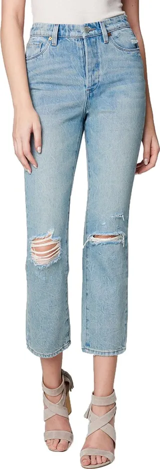 [BLANKNYC] Womens Luxury Clothing Stylish Cropped Jeans