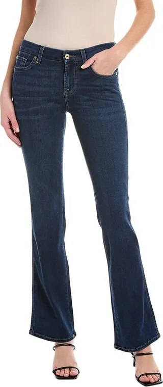 7 For All Mankind Kimmie Indigo Rinse Bootcut Jean