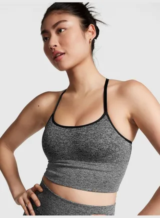 Pink Active Seamless Air Low-Impact Sports Bra