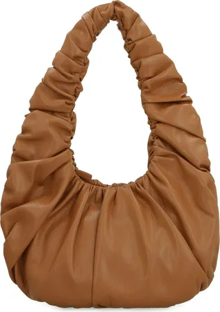 Anjia Baguette Faux Leather Hand Bag
