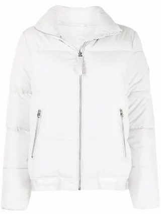 Logo-Patch Puffer Jacket