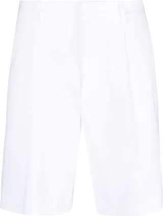Above-Knee Tailored Shorts