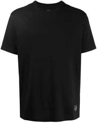 logo-patch detail T-shirt