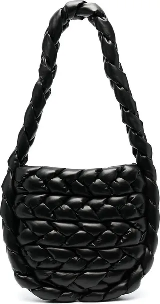 Pernille intreccio faux-leather bag