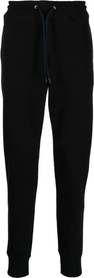 Zebra-logo track pants
