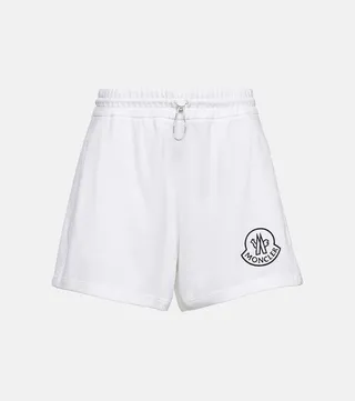 Logo drawstring shorts
