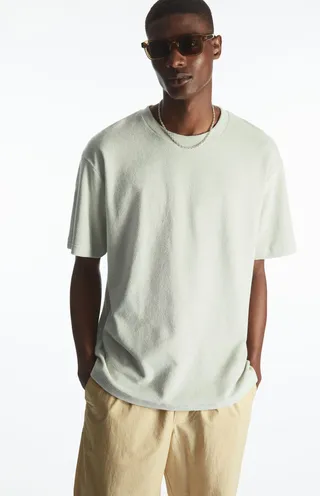 Oversized Towelling T-Shirt