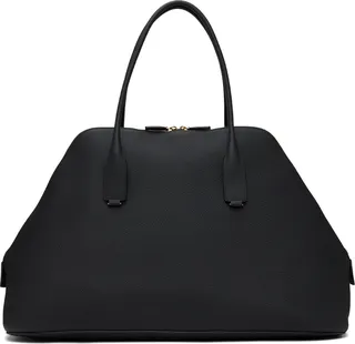 The Row Black Large Devon Bag