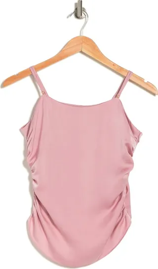 Ruched Satin Camisole