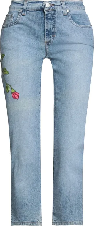 Cropped Pants Blue
