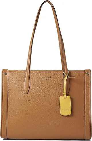 Kate Spade New York Market Pebbled Leather Medium Tote (Bungalow) Tote Handbags
