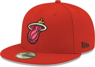 New Era Miami Heat Official Team Color 59FIFTY Fitted Cap