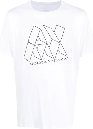 logo-print cotton T-shirt