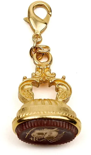 Intaglio Stamp Charm