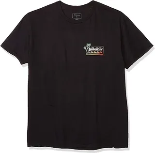 Quiksilver Men's Get Away Tee (Black) Men's T Shirt