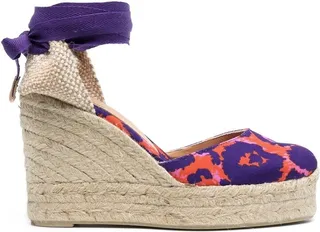 Carina 80 canvas wedge espadrilles