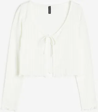 Tie-front Cardigan