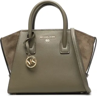 Logo-Plaque Leather Tote Bag