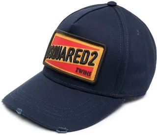 Embroidered Logo-Patch Six-Panel Cap