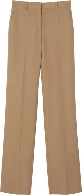 Tailored Straight-Leg Trousers