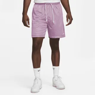 Nike Men's Dri-FIT Standard Issue Reversible 6" Basketball Shorts in Purple