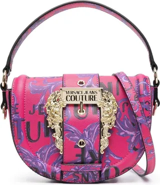Baroque-buckle tote bag