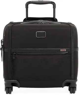 Alpha Compact 4-Wheel Briefcase