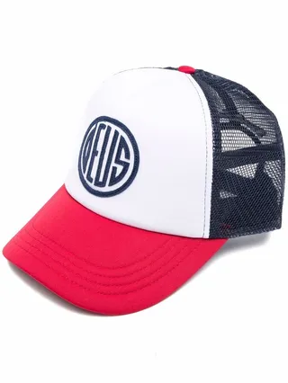 Logo-Embellished Mesh-Panelled Cap