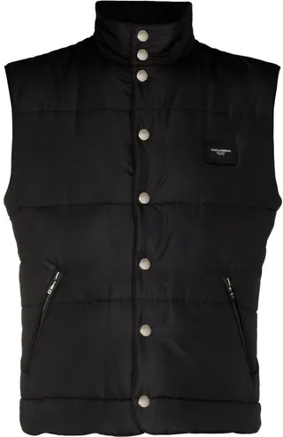 Logo-Patch Padded Gilet