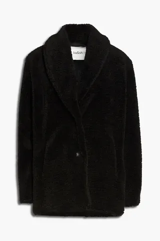 Welli faux shearling coat