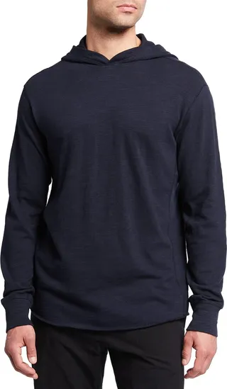 Men's Flame Jersey Pullover Hoodie