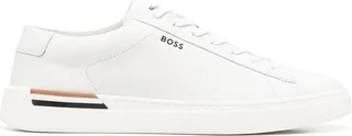 Stripe-Trim Low-Top Sneakers
