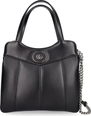 Petite GG leather shoulder bag