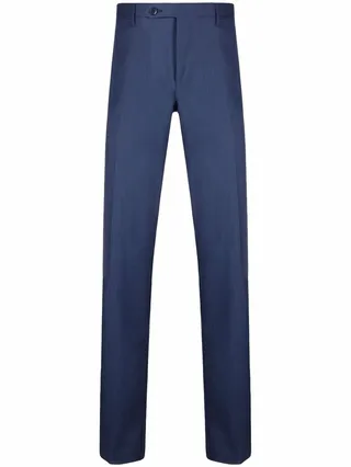Straight-Leg Tailored Trousers