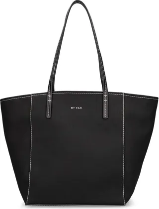 Club canvas & nappa leather tote bag