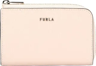 Furla Babylon Keycase Zip Around Key Ring Light Pink