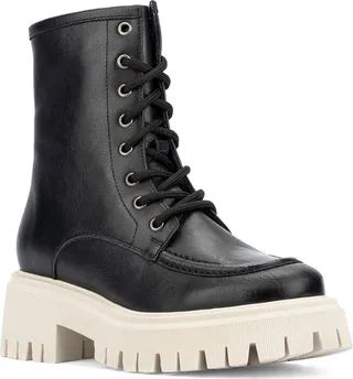 Platform Combat Boot