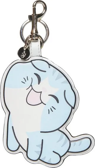 JW Anderson Logo Engraved Cat Keyring