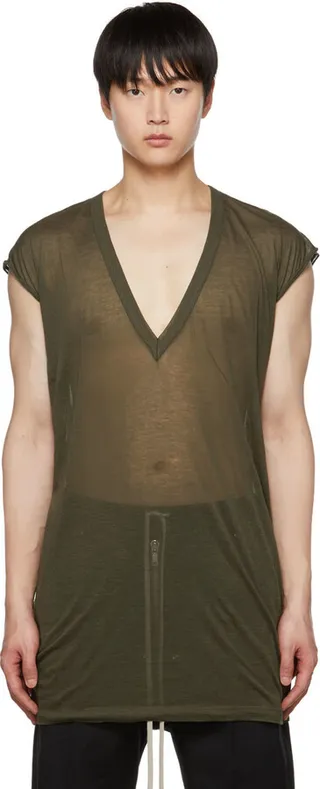Rick Owens Green Dylan T-Shirt