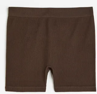Ribbed Seamless Bike Shorts