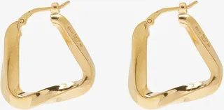 Gold-Plated Essentials Hoop Earrings