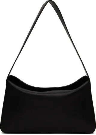 Aesther Ekme Black Soft Baguette Bag