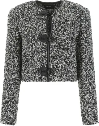 Isabel Marant Crewneck Cropped Coat