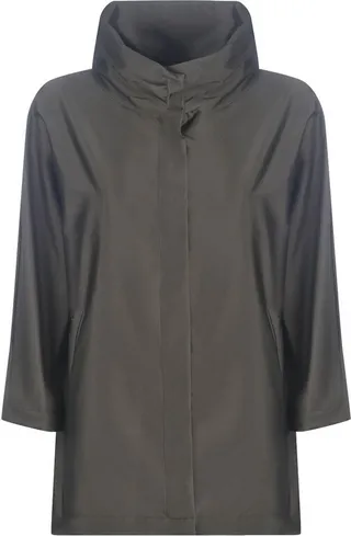 Herno Windbreaker High-Neck Jacket