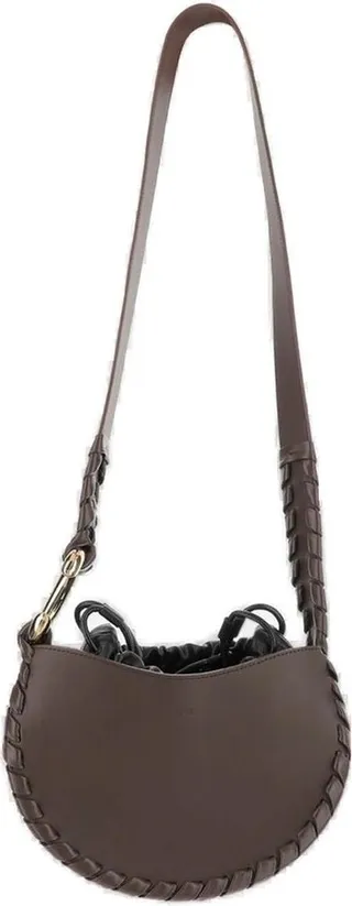Chloé Logo Detailed Small Hobo Bag