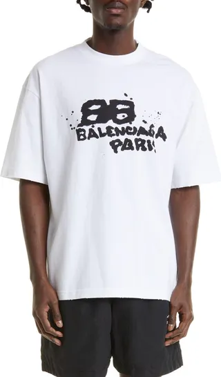 Dirty BB Icon Logo Stretch Cotton Graphic Tee