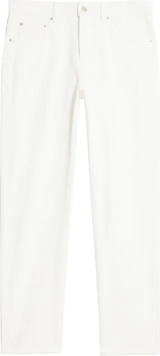 Tapered-Leg Jeans