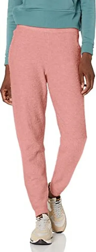 GUESS Women's ES REEDA Lurex Boucle Joggers