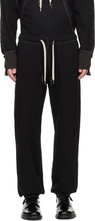 Tanaka Black 'The Sweatpants' Sweatpants