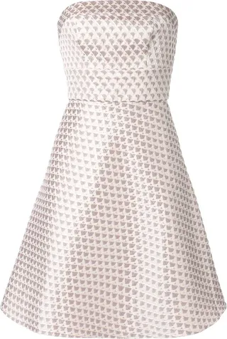 Short Geometric Pattern Dress
